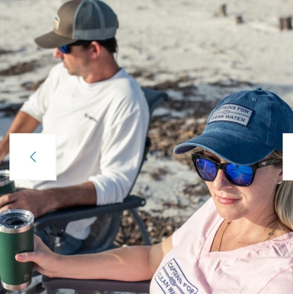 Blue Cap with Captains for Clean Water Patch - Picture 4 of 6